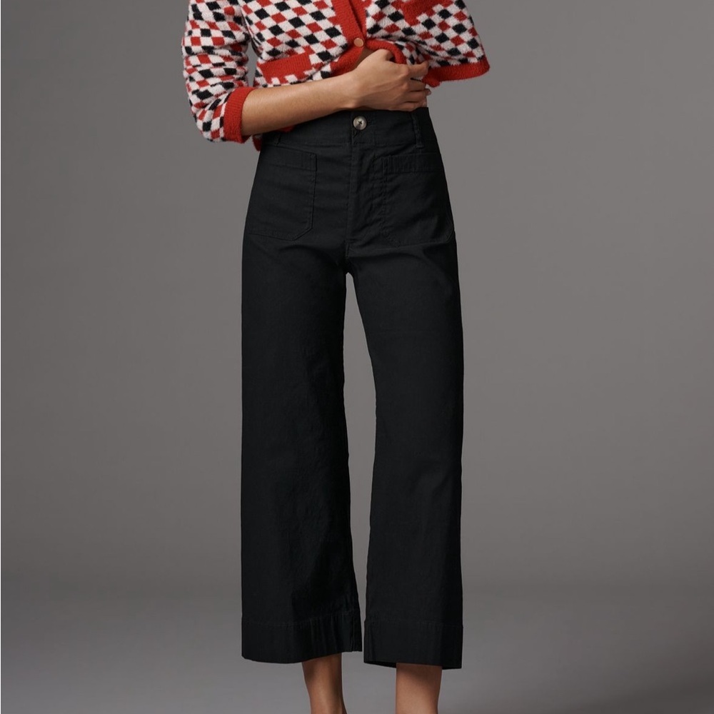 new ANTHROPOLOGIE MAEVE COLETTE CROP PANTS!